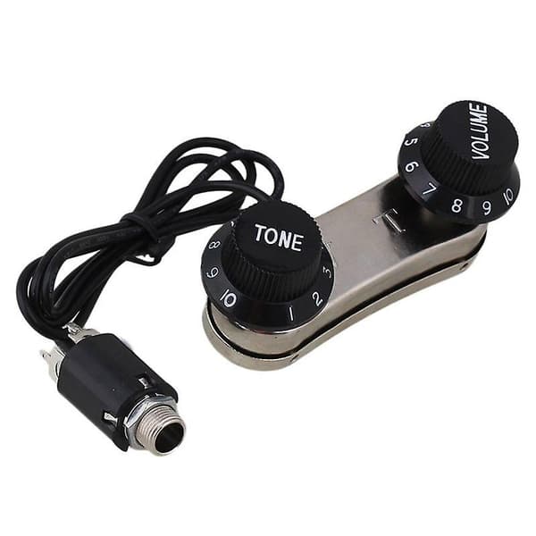 Akustisk Gitar Pickup Piezo & Passiv Forforsterker PS700