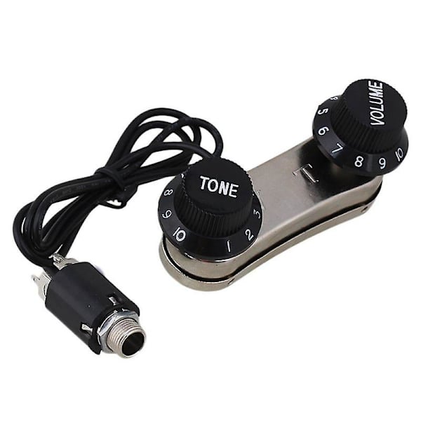 Akustisk Gitarr Pickup Piezo & Passiv Förförstärkare PS700