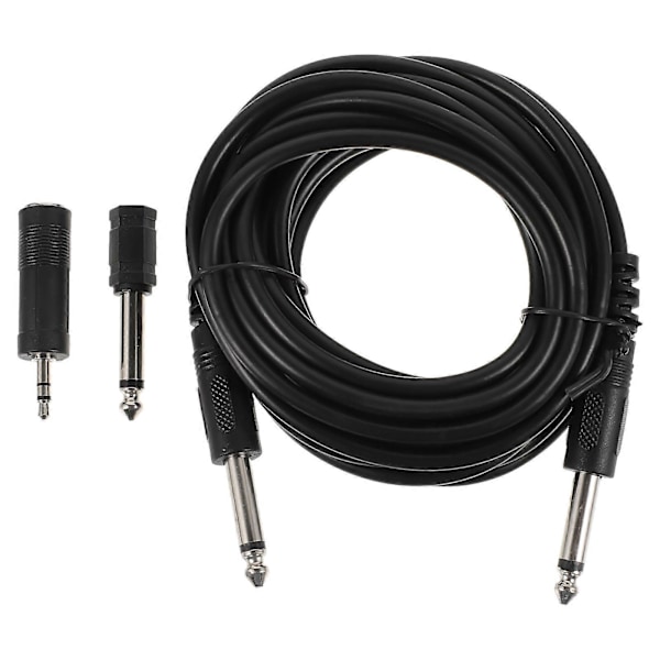 1 set Gitarrkabel Professionell Instrumentkabel Elgitarrtillbehör