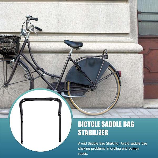 Cykel Sadel Taske Stabilisator Beslag Racercykel Bagagebærer Taske Stativ med Kedel Monteringshul til B