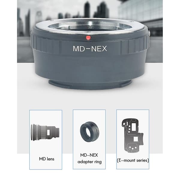 -NEX Linseadapterring for Minolta-linse til NEX Kamera A7