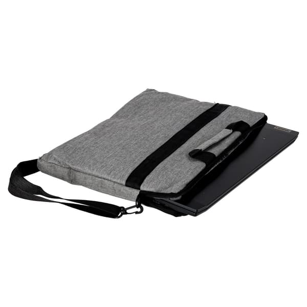 Laptopveske 15.6\" skulderrem grå