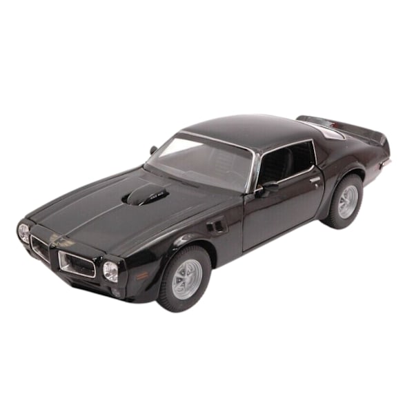 Pontiac Firebird Trans Am Die-Cast Model 1:24 skala Sort