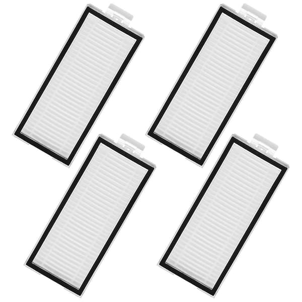 4-pack Tvättsbart Filter för , +, Max, Max+, Q5 Pro, Q5 Pro+, Q8 Max, Q8 Max+ Robotdammsugare HEPA-filter
