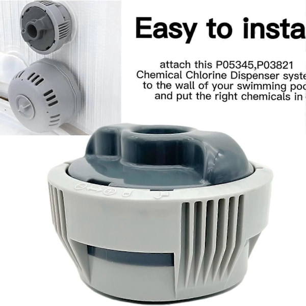 P05345 P03821 Kemisk klor dispenser til Coleman Lay-Z-Spa Bestway Saluspa Spabad Spa og Whirlpool