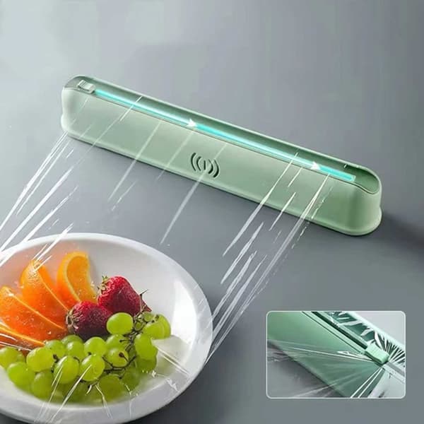 Plastic Wrap Aluminum Foil Dispenser Cutter with Suction Cups