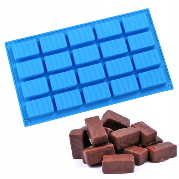 Silikonform for baking, godteri og sjokolade “Snickers”