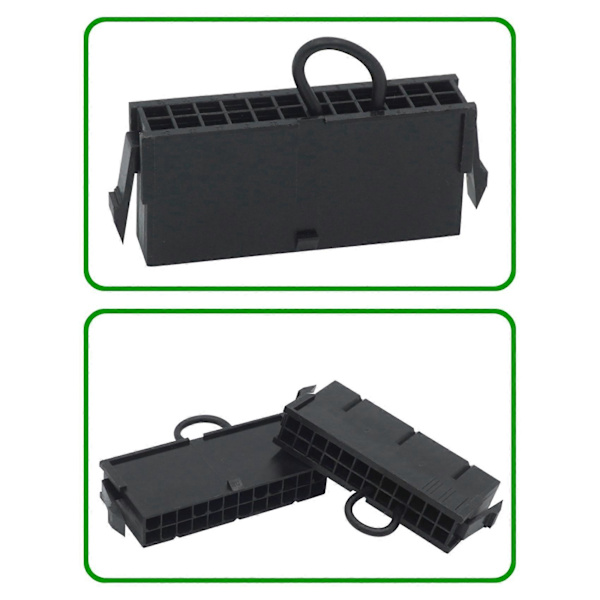 1 stk. 24-pin ATX strømforsyningsjumper PSU Stand Alone Genstart Aktiver Connector til BTC Miner-maskine