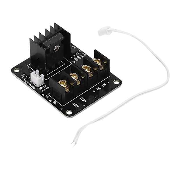 3D-skrivar Hotbed MOSFET Expansionsmodul inkl. 2-polig kabel Anet A8 A6 A2 Kompatibel Svart