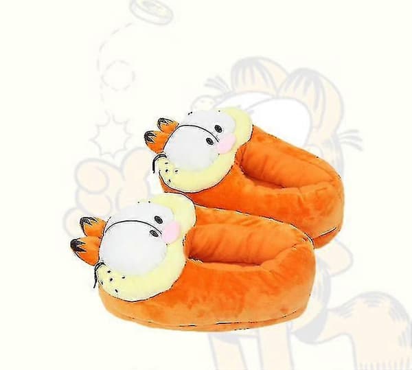 Garfield Plysj Topplapper Vinter Hjem Varme Hatt Topplapper