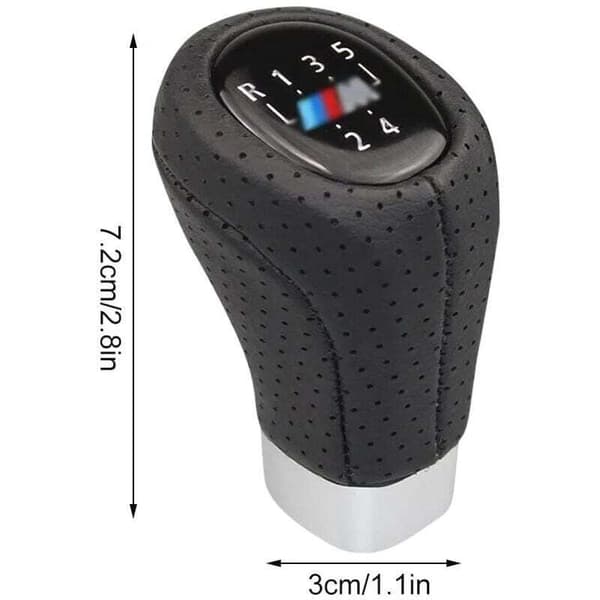 5-trins gearknop til BMW E34 E36 E38 E39 E46 E53 E60 E61 E63 E64 E83 E90 E91 E92 E93 Håndboldgearknop