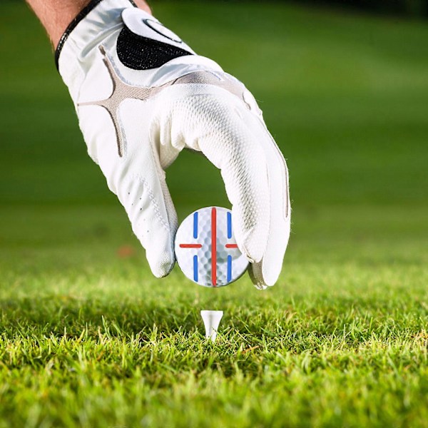 1 Sarja Golfpallomerkkejä Golfmerkkityökaluja Golfpallon Kohdistuspakkauksia Golfvarusteita