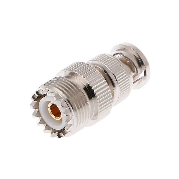 BNC Hanplugg till UHF SO239 Honkontakt RF Koaxial Adapterkabelkontakt