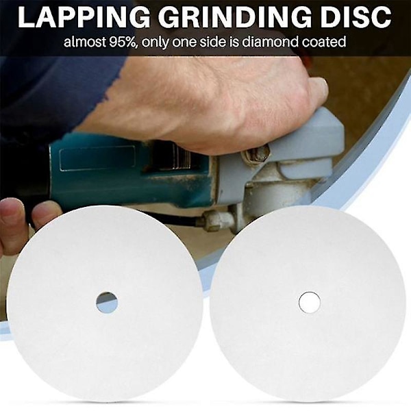 3 stk. Diamant Flad Slibeskive 8 Tommer 600 1000 3000 Korn, Diamantslibning, Lapping Polering
