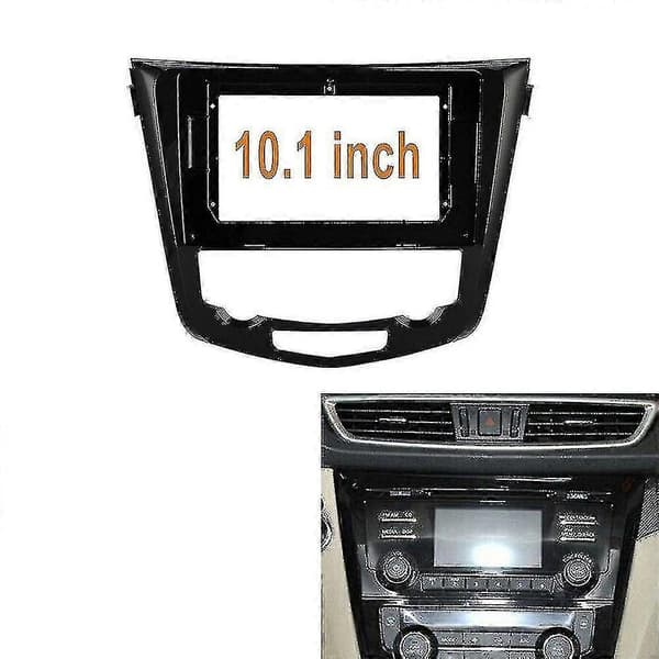 2Din Bilradio Facia Ramme Android GPS Panel Instrumentbræt Rammesæt til X Trail 3 T32 2014-2018