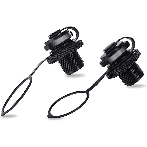 2 stk. Spitfire Tube Valve Udskiftning, Kajak Intex Oppustelig Båd Udskiftning Envejs Opblæsning Båd Spiral Luftprop