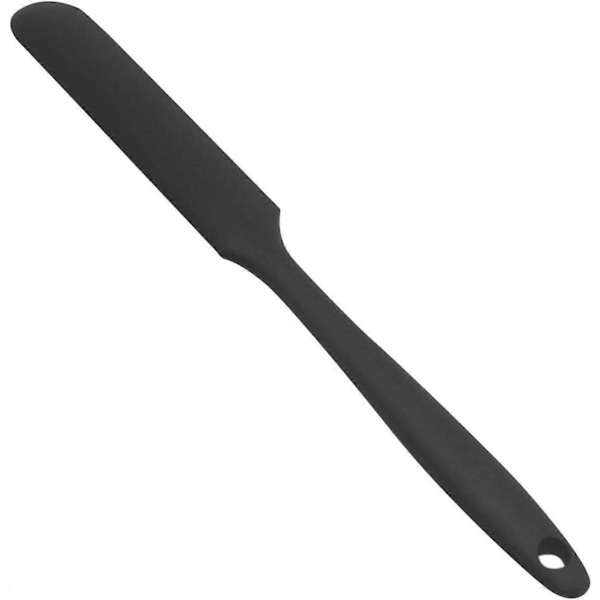 Silikonspatel för mångsidiga köksuppgifter, ergonomisk design med flexibel spets och robust metallkärna för säker matlagning på non-stick