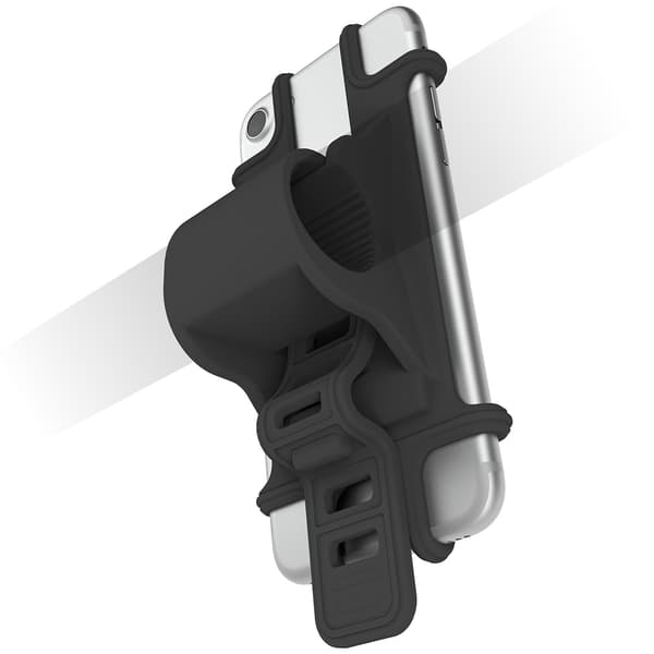 Mobilholder til cykel/e-scooter/barnevogn Sort