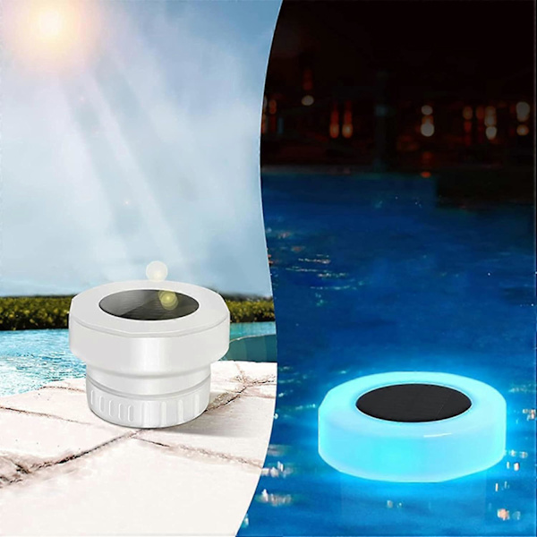 Solar LED Klorflottör, Flytande Klordispenser