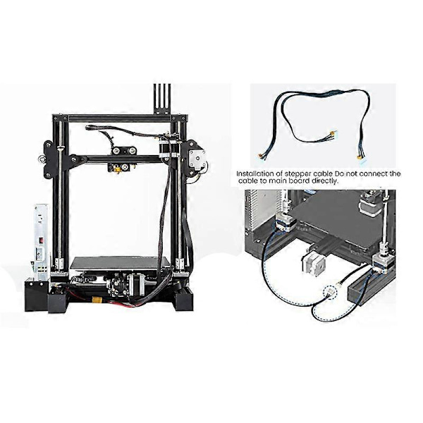 Til Ender 3D Printer Ender 3 Dual Z-akse Opgraderingssæt 3D Printer Tilbehørssæt til Ender 3/Ender 3