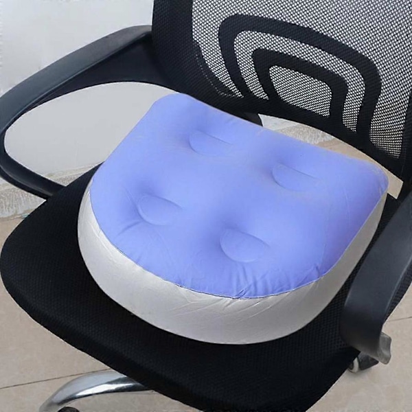 Oppblåsbar Sete Spa Boblebad Spabadpute Booster med Sugekopper for Voksne