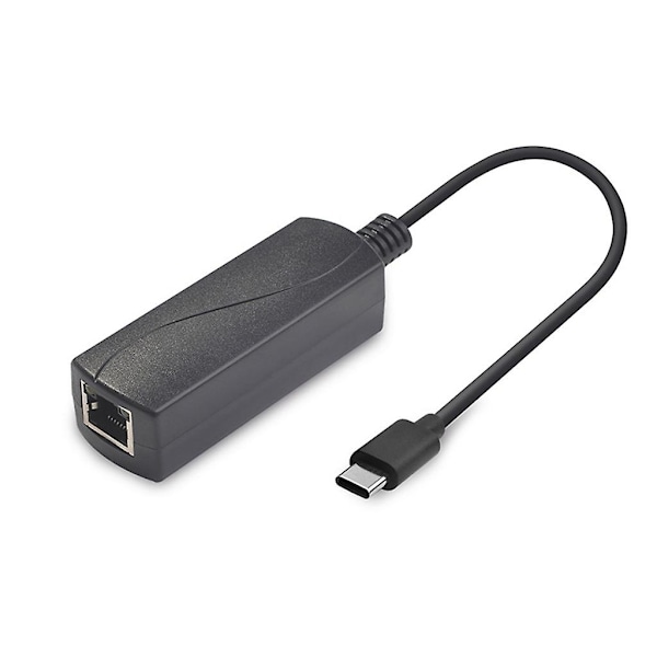 Type-C till PoE-adapter Nätverkskort Type-C till PoE 10/100 Mbps IEEE802.3af