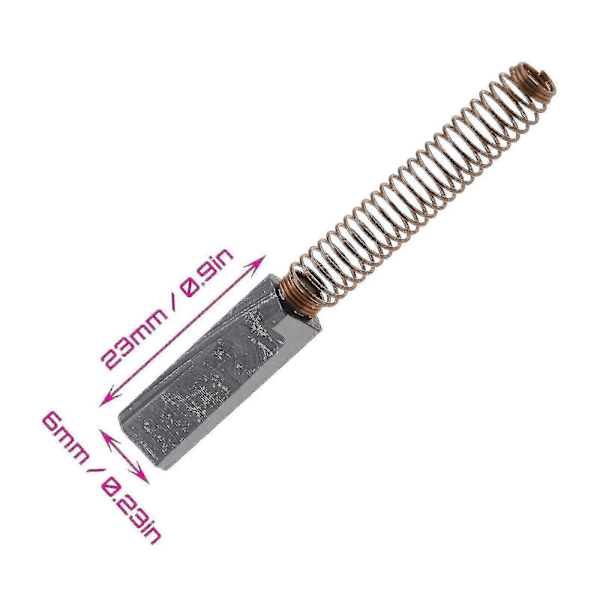 Motor Kolborste för KitchenAid Stativmixer 5ksm90 K45 5kpm5 (grå) (2 st)