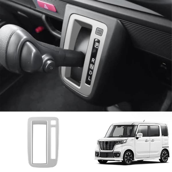 Til SPACIA 2017-2022 RHD Bil Interiør Tilbehør Konsol Gearskifte Panel Ramme Dæk Trim -C