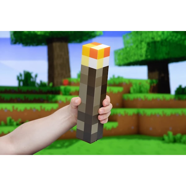Minecraft Fackla 2 Ljuslägen 2 Användningslägen Batteridriven