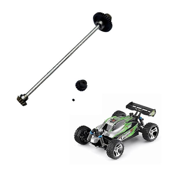 Centralaxel i metall med 17T motorväxelset för Wltoys A959 A969 A979 K929 1/18 RC C