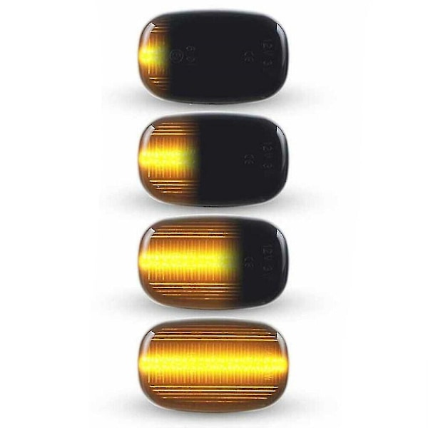 2 stk. LED Dynamiske Sideblinklys Indikatorlampe til Prius Yaris