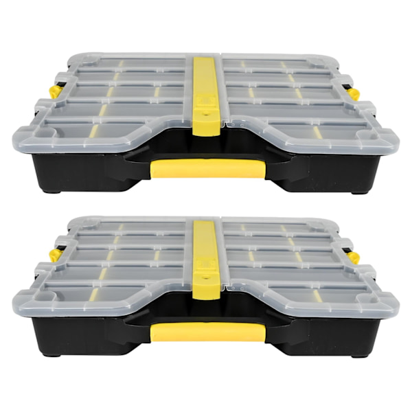 Stackable storage box 2 pcs