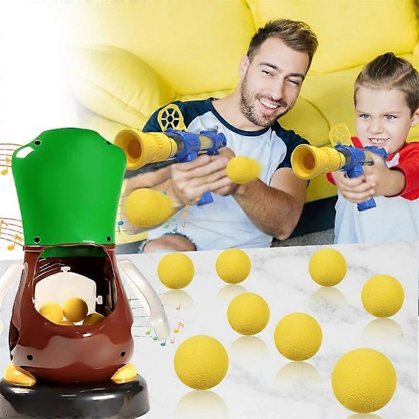 Prickskyttespel för Barn - Hungry Duck Spel Flerfärgad