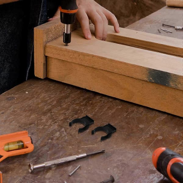 20 st Plinth Clips i Plast, Köksben, Möbelutjämnare, Skåpsfotspänne