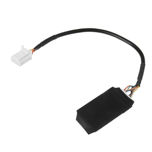 Bilradio Audio Adapter Bluetooth AUX Kabel Mikrofon Håndfri Musik Interface Disc Box til Toyota
