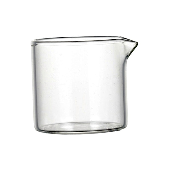 Espressokopp Pipar Glas Kopp Värmebeständig 100ml Dryck Mätkopp