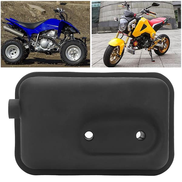 49cc Mini PIT Pocket Chopper Quad Dirt Scooter Sykkel ATV Eksosrør Lyddemper - 43cc 47cc
