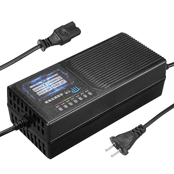 72v 20ah Elektrisk fordonsladdare med 7-lampors strömindikator Läckageskydd Blysyra C