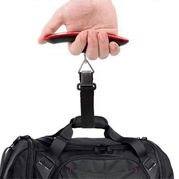 Digital Bagagevåg Handbagage Elektronisk Våg Bärbar Elektronisk Våg för Resenärer Handhållen