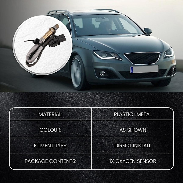O2 Syresensor 0281004083 för A4 A5 A5 Q5 Seat EXEO 2.0 TDI 2004-2017