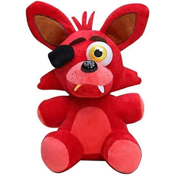 Tcgg-Fem Natt Spill Figur Foxy Freddy Plysj Fnaf Gave Til Jul, Nyttår, Bursdag