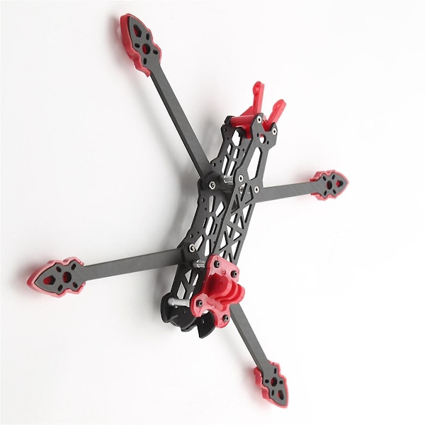 For Mark4 7 tum FPV Kolfiberram 295mm Axelavstånd 5mm Arm Freestyle Långräckviddsram för RC Qu