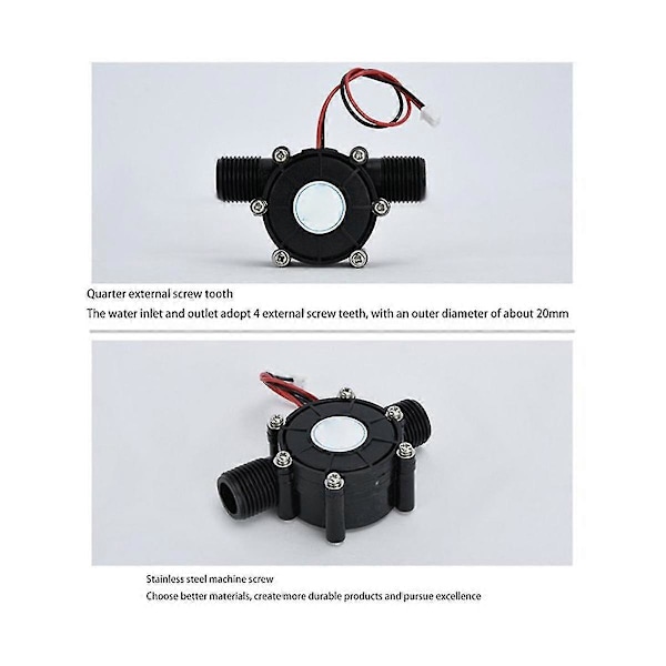 -hydro Generator 80v 10w DC Vannstrømsgenerator Turbin Generator Vannkraft Tap Vannstrøm Hydrau