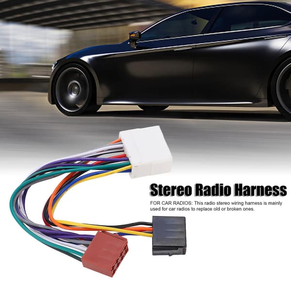 Bilstereo Kabelsæt til Subaru Impreza 1994-2007 - Strømadapter Stikudskiftning