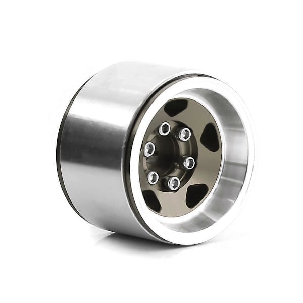 4 stk. 1.0 Tommer Aluminium Legering Beadlock Fælghjul til RC Crawler Bil Axial SCX24 1/18 TRX4M Hjul