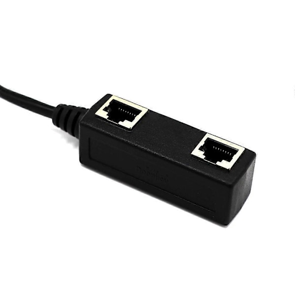 1 - 2 liitännän LAN Ethernet -verkkopistokejakaja-adapterit