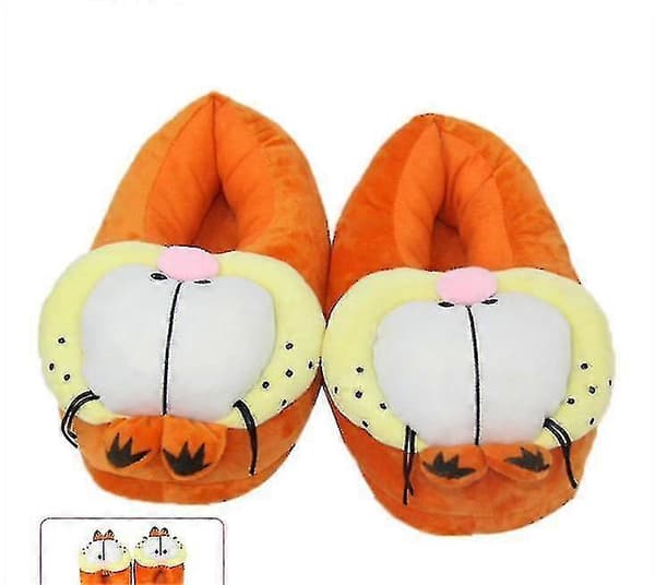 Garfield-pehmotossut Talvi Koti Lämmin Hattu Tossut