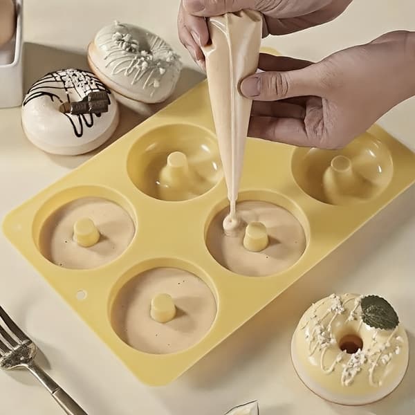 Silikon Bakeform for Donuts og Bagels