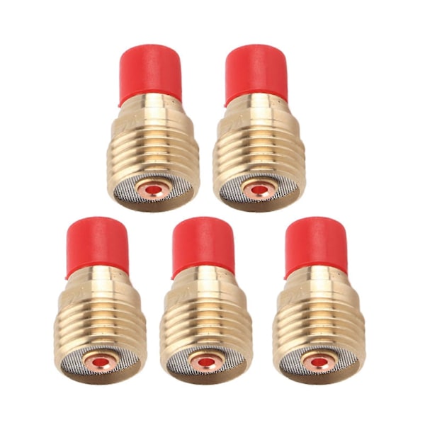 5 stk. 45V44 Gaslinse Spændehylsterhus 2,4 mm 3/32\" til TIG svejsebrænder WP-9/20/25