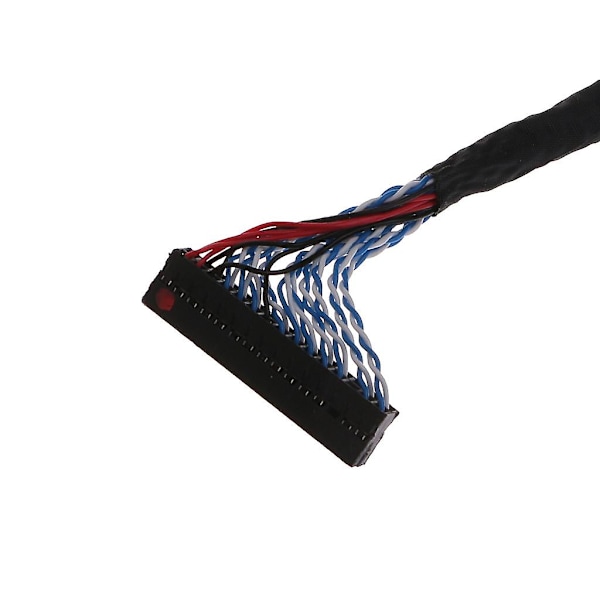 8-bit LVDS-kabel Fix - 30-polig 2-kanals för 17-26 tum LCD/LED-panelstyrenhet 25 cm